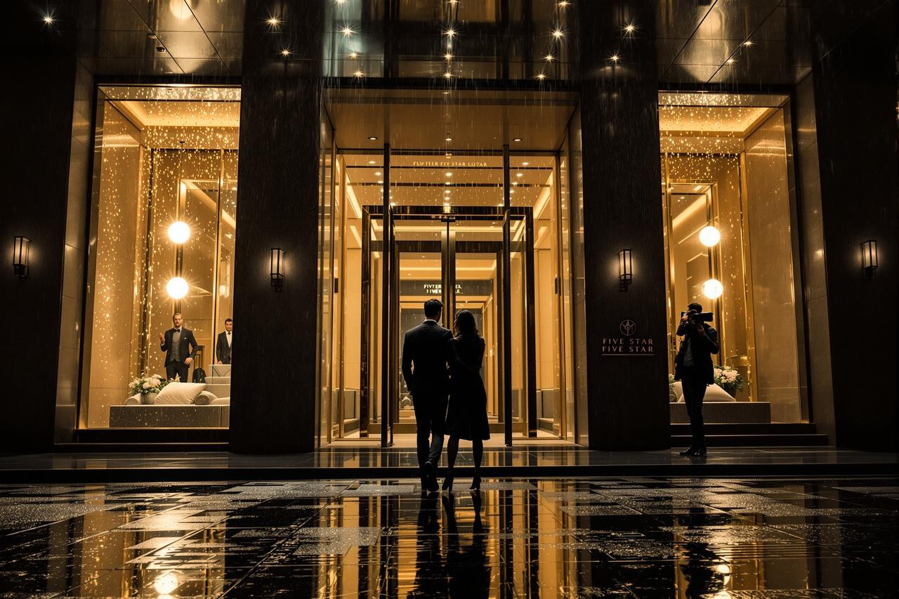 爆料热点 - 顶流男星深夜密会神秘女子，酒店同框照曝光引全网热议